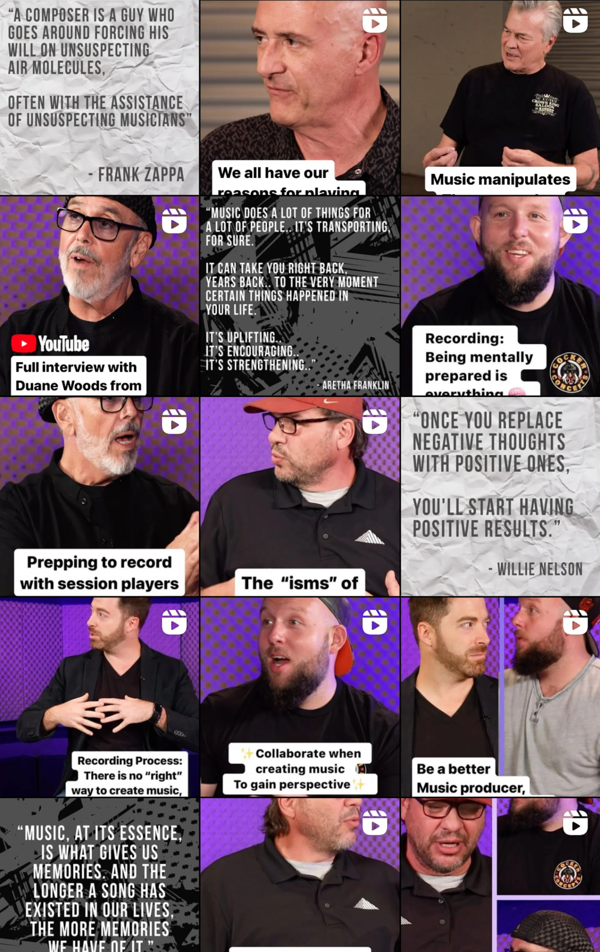 Social media content example